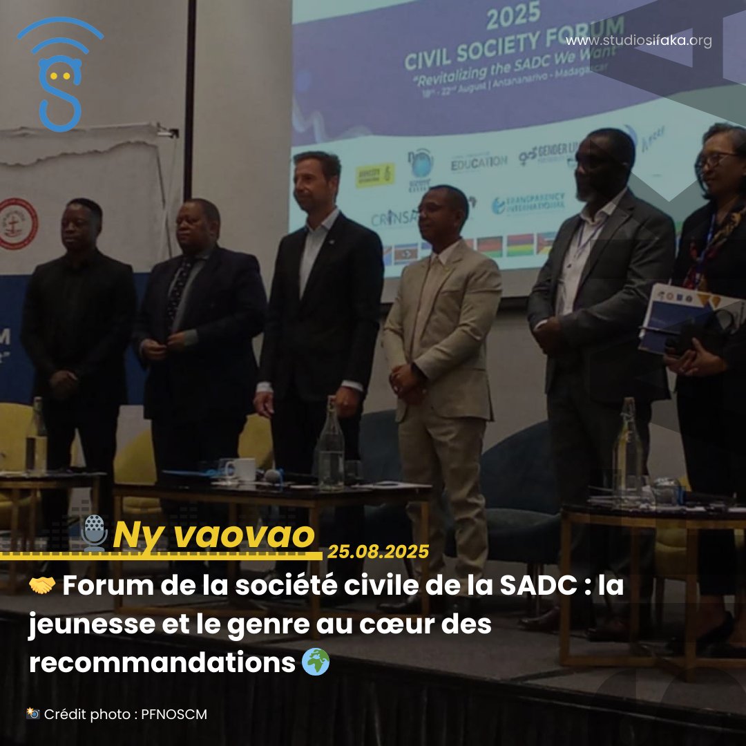 Studio Sifaka - la voix des jeunes à Madagascar tweet media