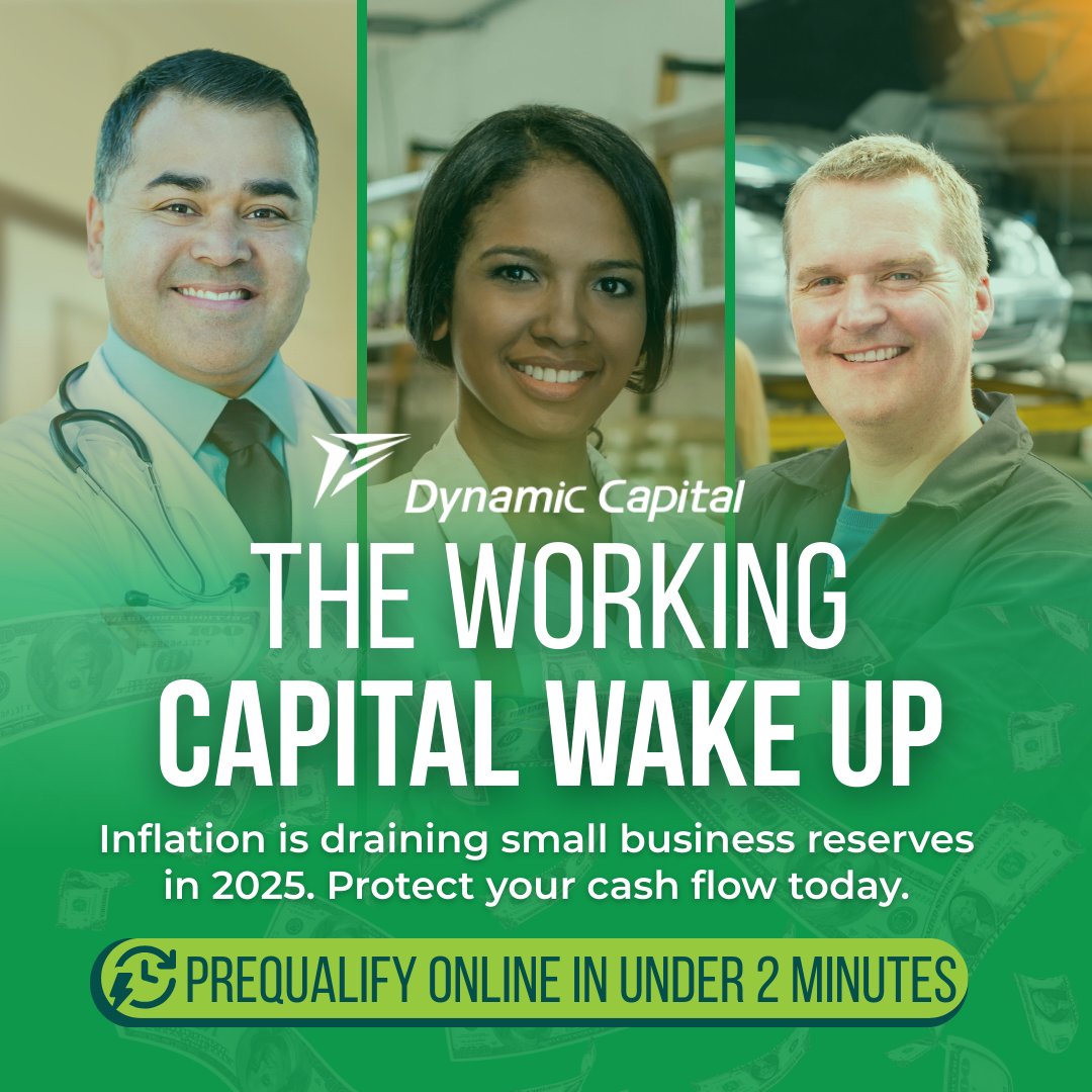DynamicCap's tweet image. In our latest blog, we explain how inflation impacts cash flow and outline practical strategies to protect reserves, manage expenses, and use working capital funding as a buffer.

Read the full blog here: dynamiccap.com/inflation-cash… 

Prequalify Now: MyFunds.Today/go
