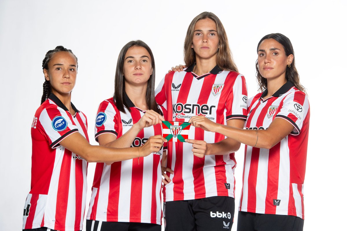 🔴⚪ Czwórka kapitanek Athleticu na nowy sezon 🇨 Irene Oguiza 🇨 Ane Azkona  🆕 Bibi Schulze Solano 🆕 Nerea Nevado [@AthleticClubFem]