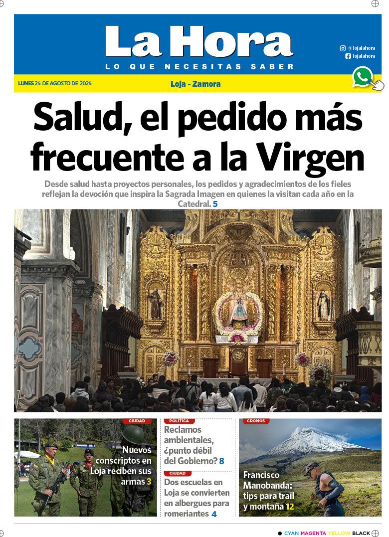 ¡Buenos días, lectores! ☀️ Compartimos la edición de este lunes 25 de agosto de 2025 👉 acortar.link/6RpTGh