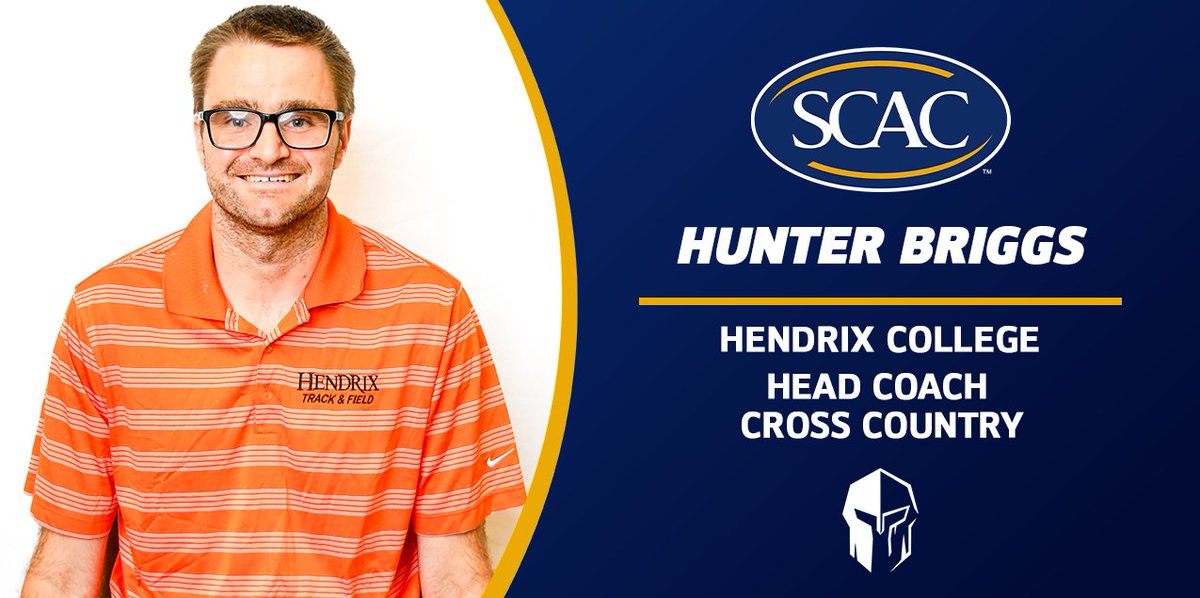 SCAC_Sports's tweet photo. #SCACXC | Briggs Appointed Hendrix College Men's and Women's Head Cross Country Coach🏃

📰| https://t.co/kIg68rmUmQ

#SCACMXC | #SCACWXC | #SCAC | #SCACPride | #NCAAD3 | #WhyD3 | #d3xc https://t.co/uzbl9LCLSd