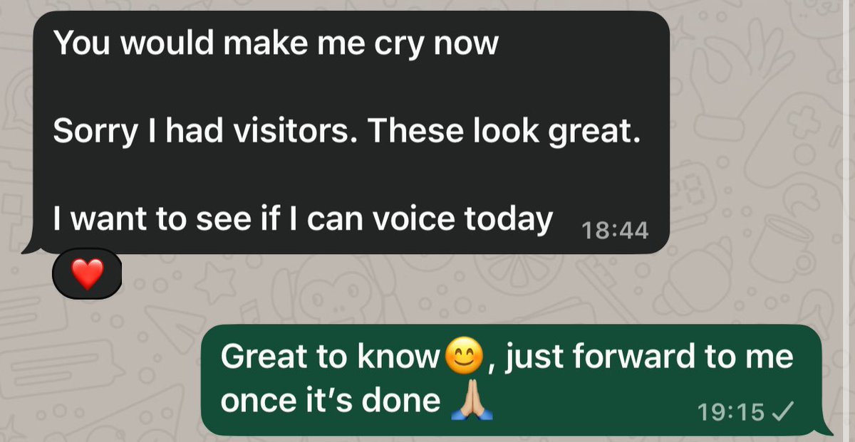 PeroMotions's tweet image. Client words like this remind me why I love what I do. Turning ideas into motion that looks great and resonates deeply. 

Got a story worth telling? Let’s put it on screen #StudioWork #MotionDesign