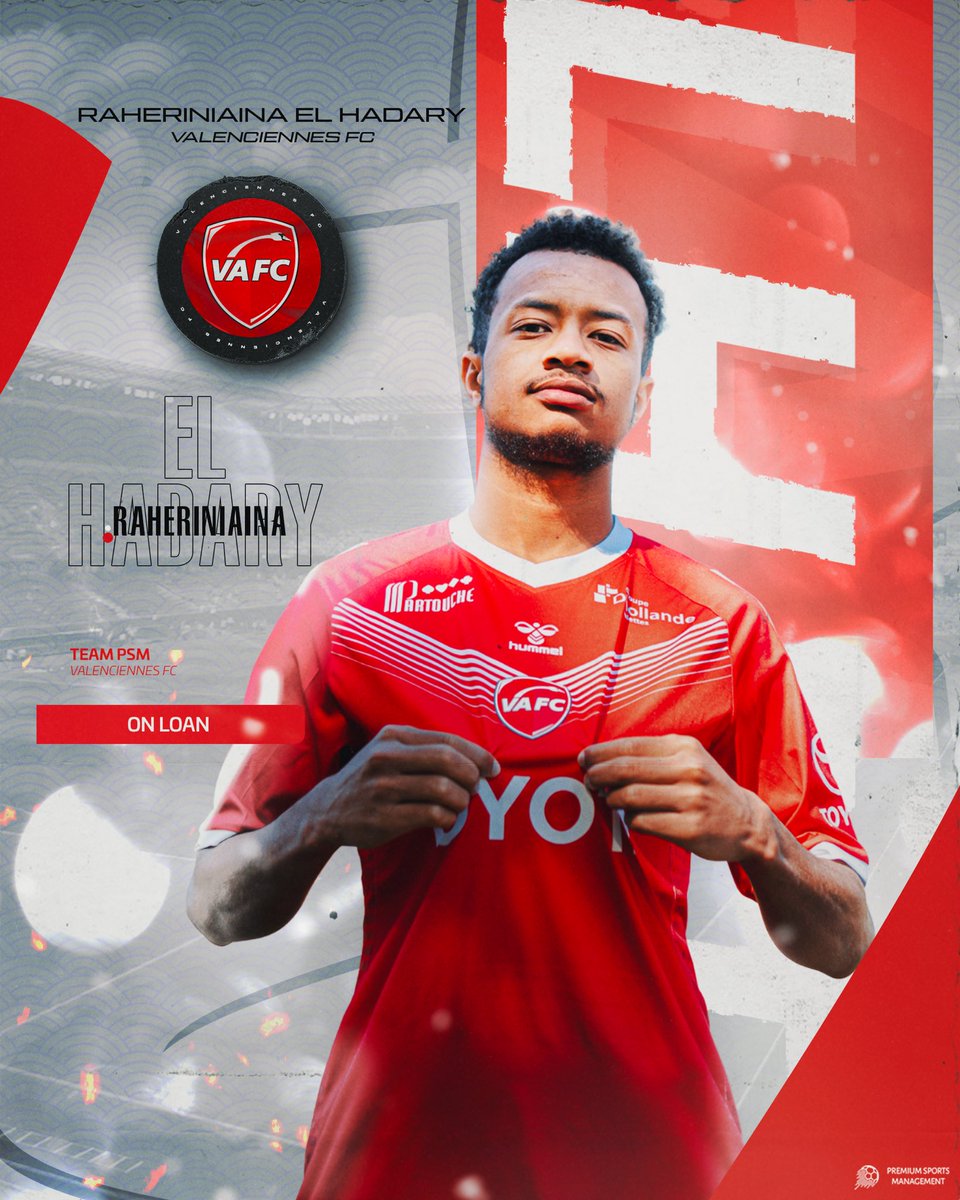 ✍️ 𝗘𝗹 𝗛𝗮𝗱𝗮𝗿𝘆 𝗳𝗶𝗹𝗲 𝗮𝘂 𝗻𝗼𝗿𝗱 ! 

El Hadary est prêté au <a href="/VAFC/">Valenciennes FC 🦢</a> jusqu’à la fin de saison. On te souhaite de t’épanouir et de nous régaler sur les terrains ! 😍💪

#TeamPSM