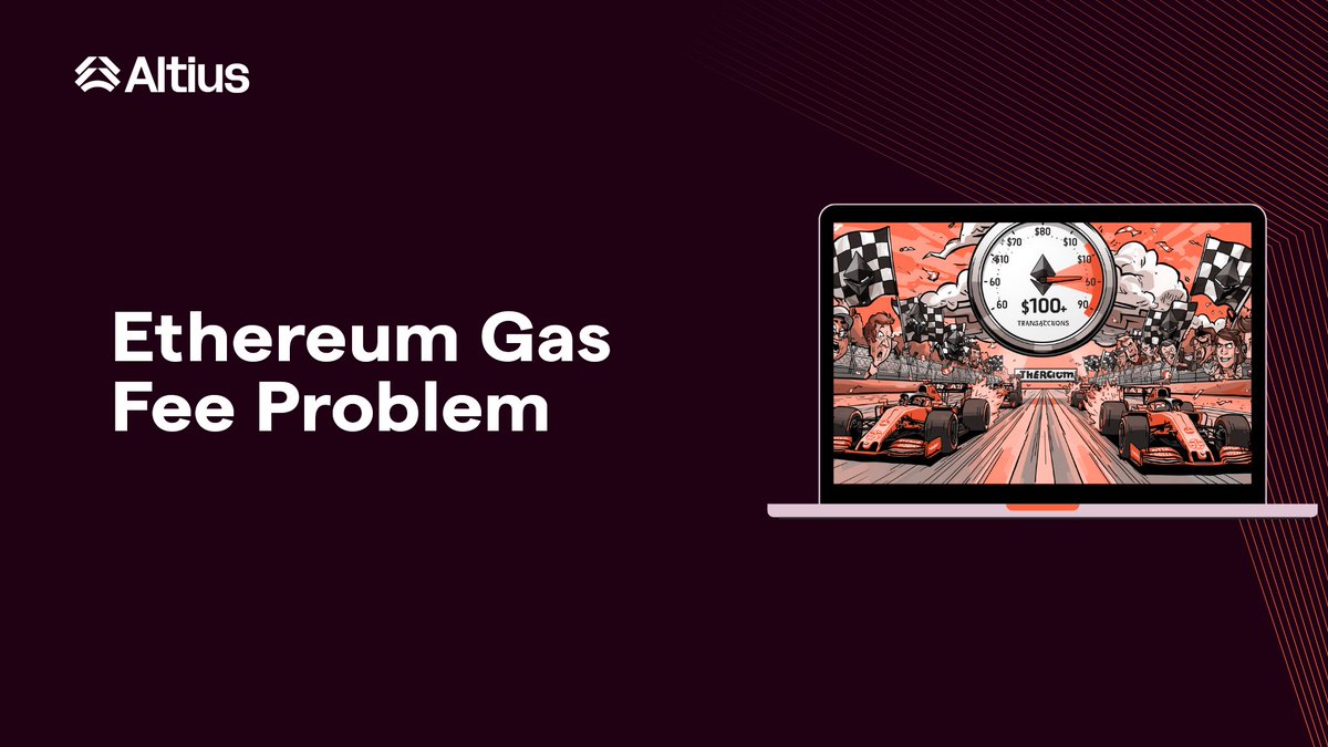 Raffaxeal's tweet image. 3/8: Ethereum Gas Fee Problem
Ethereum gas fees can reach $10-$100+ during peak usage, charging users high prices for small transactions.😟#EthereumFees
