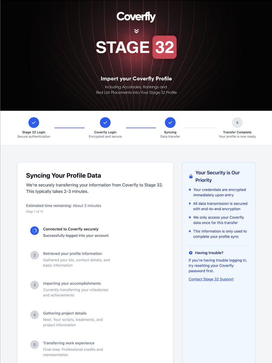 Stage32 Script Services (@stage32scripts) on Twitter photo <a href="/Bealsebub/">Daniel Beals</a> <a href="/NetworkISA/">The ISA</a> <a href="/stevemoth/">San Fran Bar Man = Stephen Krespel</a> We got you. 1.3 million await you. And I hope you've uploaded your Coverfly profile, accolades and Red List rankings so you don't lose them like thousands of others have already. Any questions, email me, Geoff, at success@stage32.com
stage32.com/platform/integ… <a href="/Bealsebub/">Daniel Beals</a> <a href="/NetworkISA/">The ISA</a> <a href="/stevemoth/">San Fran Bar Man = Stephen Krespel</a> We got you. 1.3 million await you. And I hope you've uploaded your Coverfly profile, accolades and Red List rankings so you don't lose them like thousands of others have already. Any questions, email me, Geoff, at success@stage32.com
stage32.com/platform/integ…