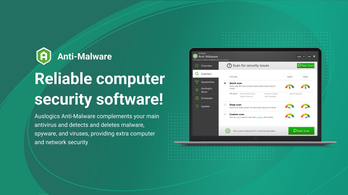 auslogics's tweet image. 🛡️ Think your antivirus is enough in 2025? Think again.
🔗 auslogics.com/en/articles/au…

⚡ Meet Auslogics Anti-Malware:
✅ Lightweight &amp;amp; fast
✅ Blocks sneaky threats
✅ Extra protection for your PC

#CyberSecurity #PCProtection #MalwareRemoval #WindowsHelp #TechTips