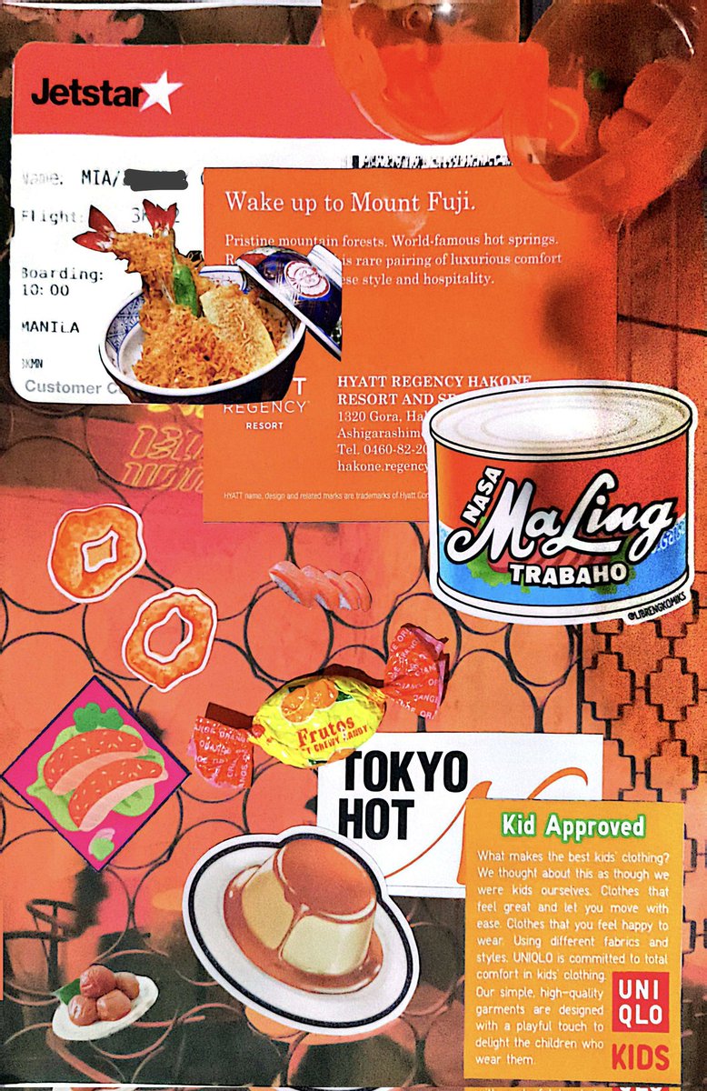 thebyeguy's tweet image. orange scrapbook page (⁠ ⁠◜⁠‿⁠◝⁠ ⁠)⁠♡

#scrapbook #junkjournal