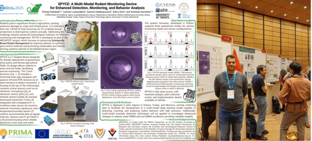 yannishimself's tweet photo. Check out our new @PrimaProgram @Med4pest blog post "Fighting Farm Pests with Smart Tech: Inside the MED4PEST Project and SPYCE Device" on the #TheWaterChannel https://t.co/6RrdlOXHCY https://t.co/42sq3mNxJV