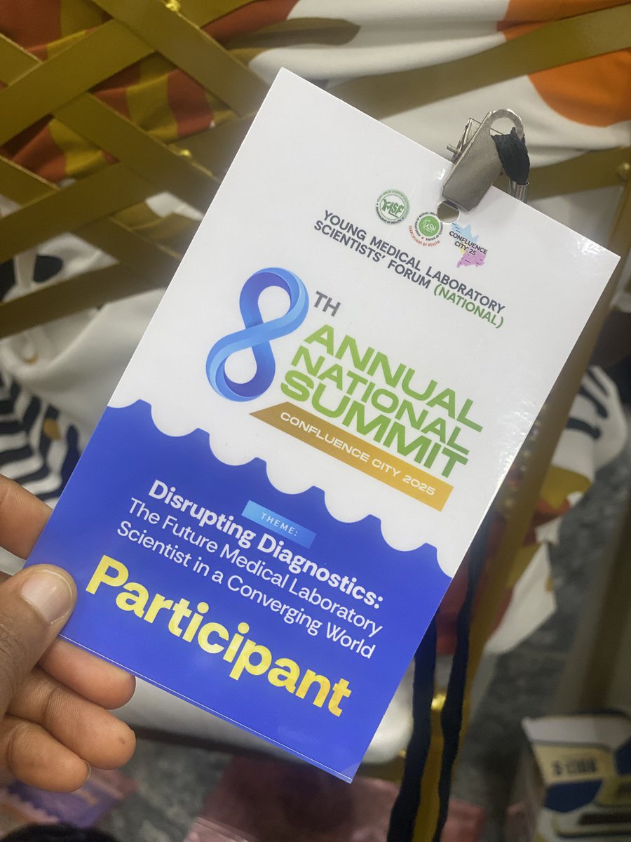 HachikaruL's tweet photo. Glad to be a part of the 8th Annual Summit for Young Medical Laboratory Scientists in Lokoja, Kogi State, Nigeria. Repping YMLSF Rivers State, South-South Zone.

#MedLabTwitter
#YMLSF8AnnualSummit
#ConfluenceCity25 https://t.co/avcaqZRVUv