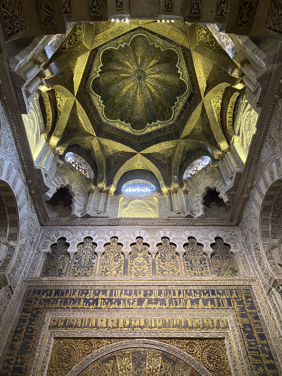 baetis77's tweet photo. Cúpulas de la mezquita de Córdoba https://t.co/YhlKxa8e3w