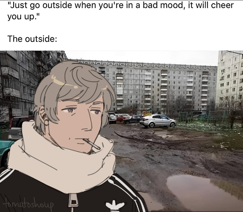 (my deadline is in 2 days) #aphrussia