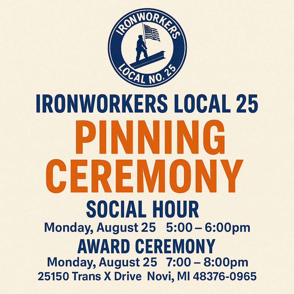 Ironworkers Local 25 (@ironworkers25) on Twitter photo 