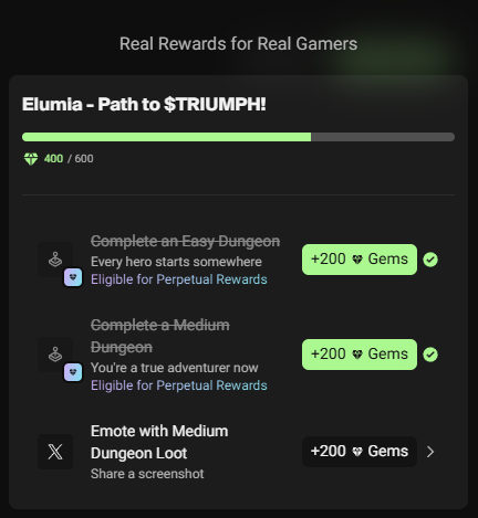 CYGNUSSS.eth (@callmecygnusss) on Twitter photo Grinding my way to triumph in Elumia! Just a few more dungeons to go and those rewards are mine! Who’s ready to join the adventure?
<a href="/PlayElumia/">Legends of Elumia</a> <a href="/BattleRiseGame/">BattleRise: Kingdom of Champions</a> <a href="/PlayArmourX/">ArmourX | Alpha</a> <a href="/Immutable/">Immutable</a> <a href="/Triumph_Games/">Triumph Games</a> <a href="/Sanctuary_Den/">Sanctuary</a> Grinding my way to triumph in Elumia! Just a few more dungeons to go and those rewards are mine! Who’s ready to join the adventure?
<a href="/PlayElumia/">Legends of Elumia</a> <a href="/BattleRiseGame/">BattleRise: Kingdom of Champions</a> <a href="/PlayArmourX/">ArmourX | Alpha</a> <a href="/Immutable/">Immutable</a> <a href="/Triumph_Games/">Triumph Games</a> <a href="/Sanctuary_Den/">Sanctuary</a>