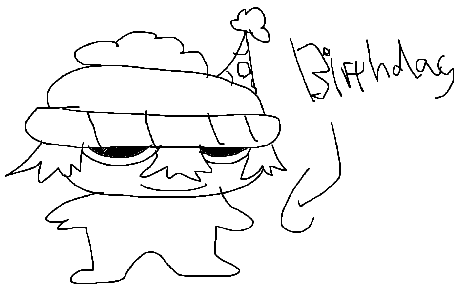 It's now birthday time 
lets effing go