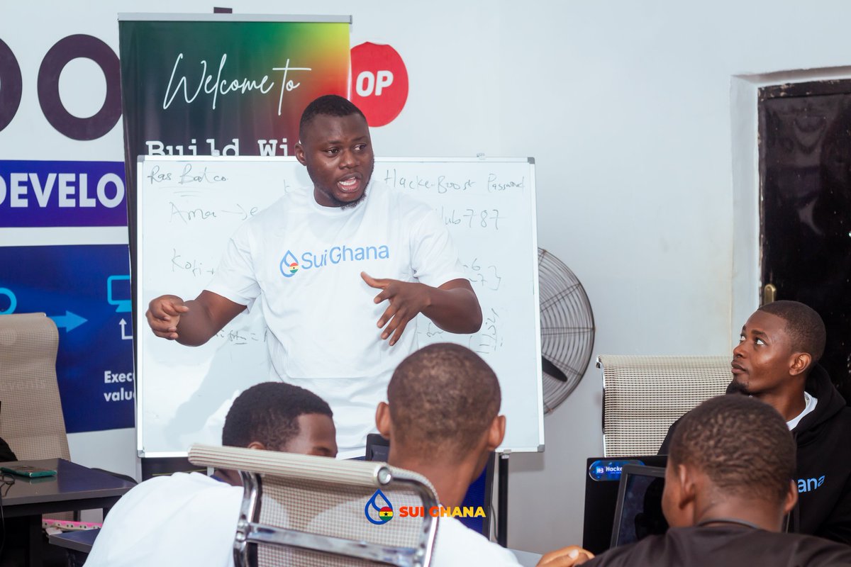 Big thanks to Mr. Sahabia, CEO of #HackerBoost, for supporting #BuildWithMOVE in Tamale. 🙌
Your vision and leadership made a real difference for the builder community. 🚀

<a href="/sahadevgh/">Sahabia</a>
<a href="/HackerBoostX/">HackerBoost</a>
<a href="/ZaaNet_/">ZaaNet</a>  

#HackerBoost #SuiGhana #schoolthot #TechInTamale #BuildOnSui