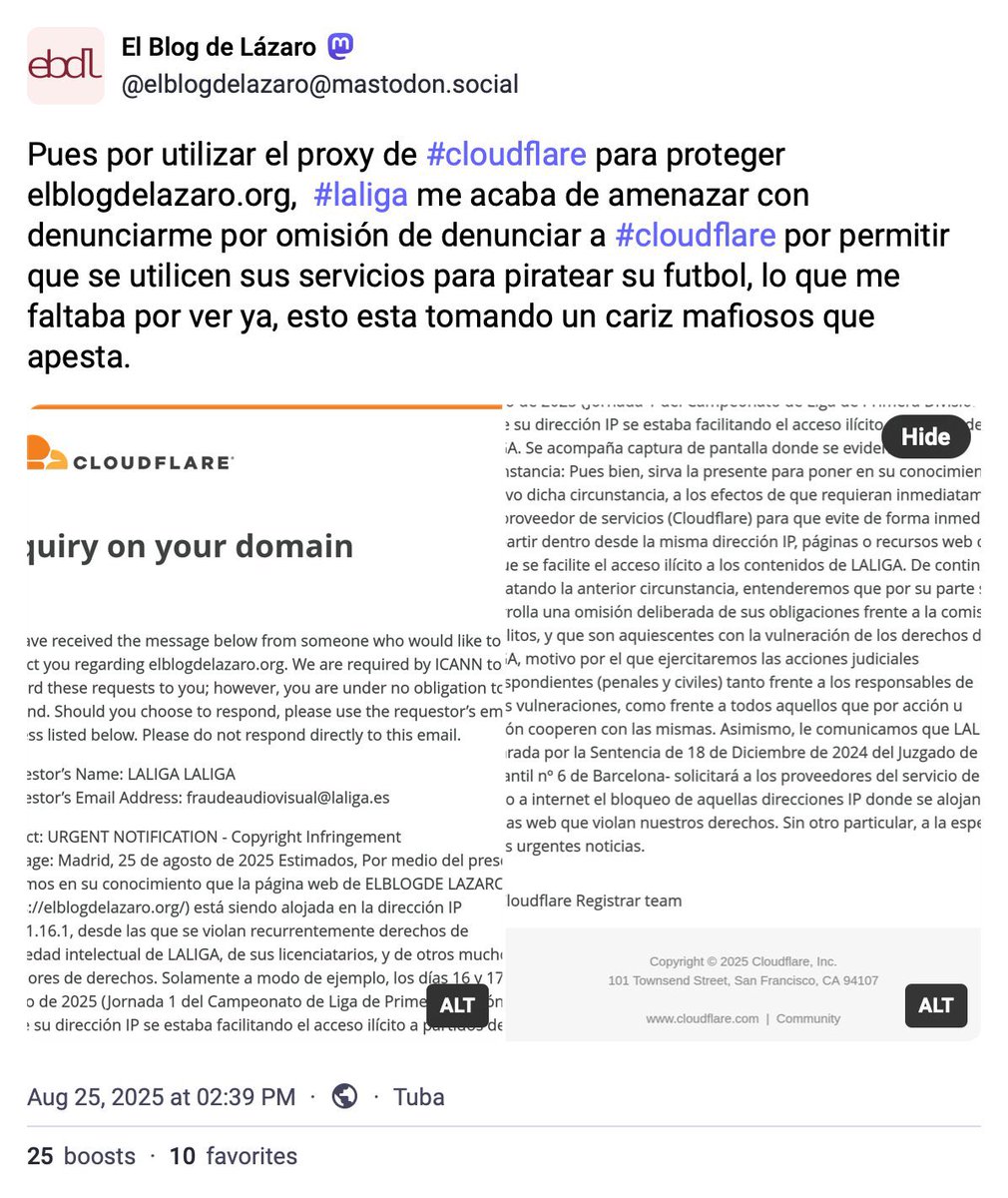 Un paso más en el asunto este de la #laligagate. Como la justicia no lis pare ….
