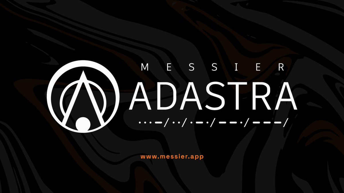 #M87 - Most people talk about <a href="/MessierM87/">MESSIER | M87</a> as a P2P solution, but the project is much more than that. 

One of its key utilities is Adastra, a complete crypto payment ecosystem designed for speed, security, and privacy.

🔷The Adastra Wallet is a non-custodial crypto wallet,