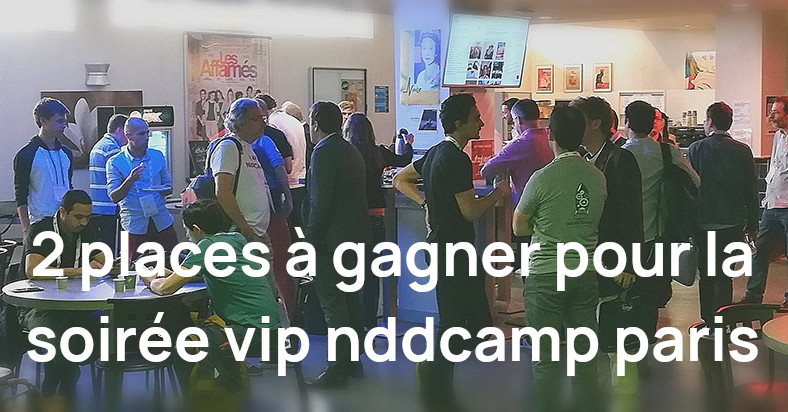 🎉🎉WebExpire est à nouveau partenaire du nddcamp Paris qui se tiendra le 11 et 12 septembre prochain et l'on vous fait gagner 2 places pour la soirée VIP 🔥🔥

Pour cela repostez et commentez vip 🔁✍️

Tirage au sort dans une semaine, bonne chance ! 🍀

(1 gagnant pour les 2