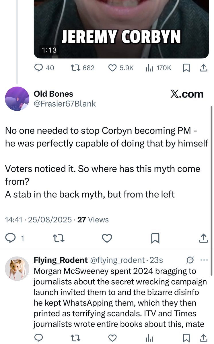 Awesome you still get people demanding “Source!?!” about these shenanigans, and you can truthfully tell them you heard it from *the PM’s Chief of Staff*, because he’s been bragging about it for years to everyone who will listen, and then people still say it’s a conspiracy theory.