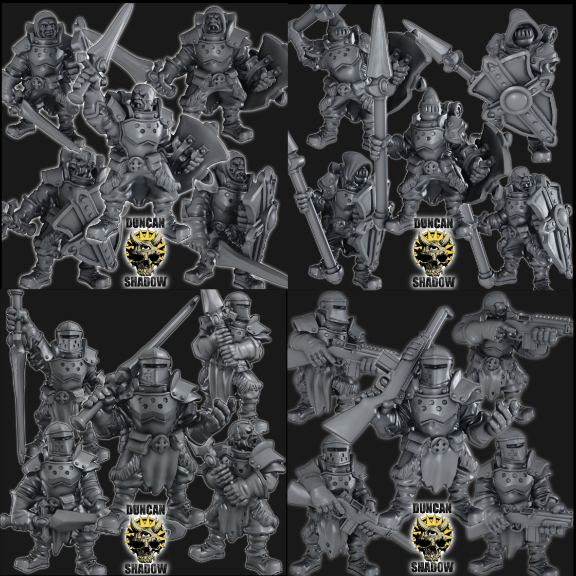 DuncanShadow's tweet image. I&apos;ve been putting together a few more bundle deals over on MMF 
Holy Knights, Rangers and Golems 
All with substantial saving and can be combined with the summer sale discount as well 
myminifactory.com/users/DuncanSh…

#3dprinting #myminifactory