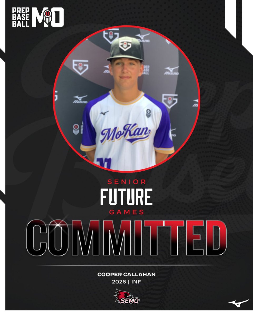 INF Cooper Callahan (Blue Springs South, 2026) commits to Southeast Missouri State University

Callahan recently represented Team MOKAN at the #PBSFG25

👤: loom.ly/ALiyIZc
<a href="/ccallahan524/">ccallahan5</a> // <a href="/BSSHS_Baseball/">Blue Springs South Baseball</a> // <a href="/SEMObaseball/">SEMO Baseball</a>