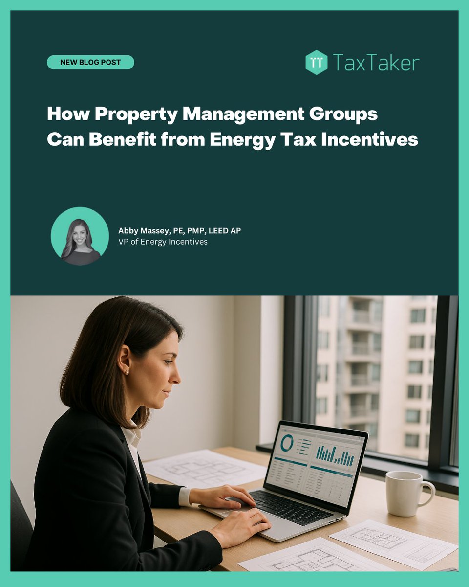 Property managers: if you're not looking into energy tax incentives, you're leaving savings on the table.

🏢 Learn how 179D and 45L can boost your bottom line.

Read more: bit.ly/3Jq3kUE

#EnergyEfficiency #179D #PropertyManagement