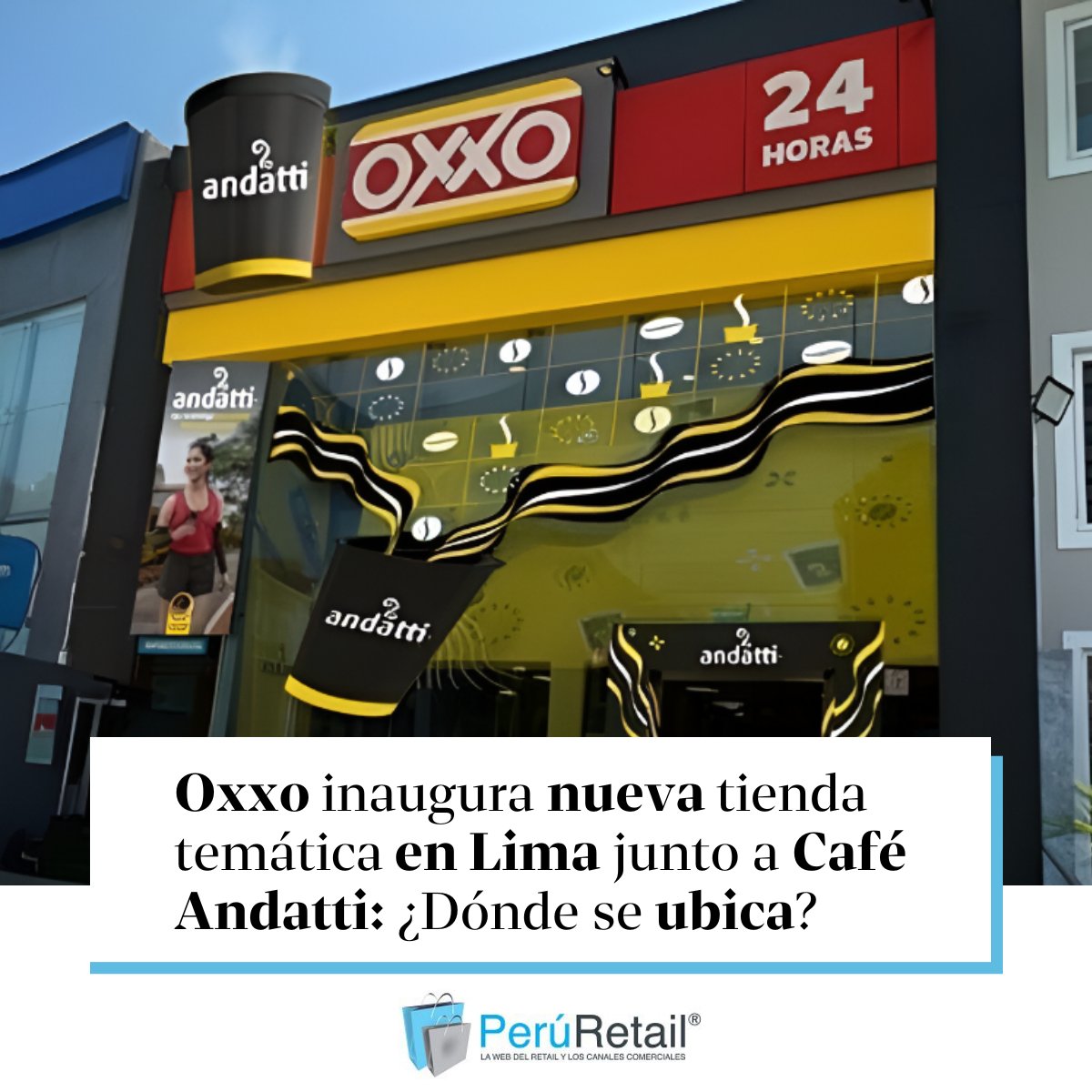 🔴🏪Oxxo celebró el primer aniversario de Café Andatti, su marca propia de café, con la apertura de un local en Lima, consolidando su estrategia de innovación y expansión en el Perú. Entérate más aquí. ►tinyurl.com/4uzpcc5v

#Oxxo #andatti #cafe #tiendas #expansion #retail
