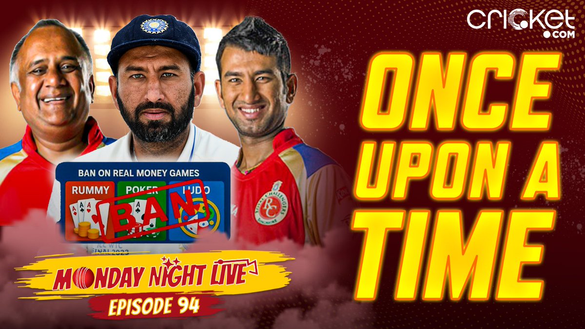 Cricket's Ecosystem in Danger? AND, Pujara's IPL Dressing Room Stories I Monday Night Live Ep. 94

A stalwart of the game – Cheteshwar Pujara, had called it a day earlier this week. We will be joined by former RCB team manager Avinash Vaidya, who’ll spill beans on some behind the