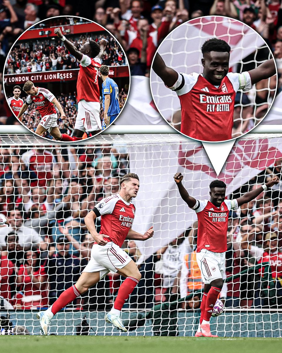 LisaTHuff's tweet image. Bukayo Saka was so happy to see Viktor Gyökeres score his first Premier League goal for Arsenal 😊
Get More  Video📺: xily.pro/Ixue0