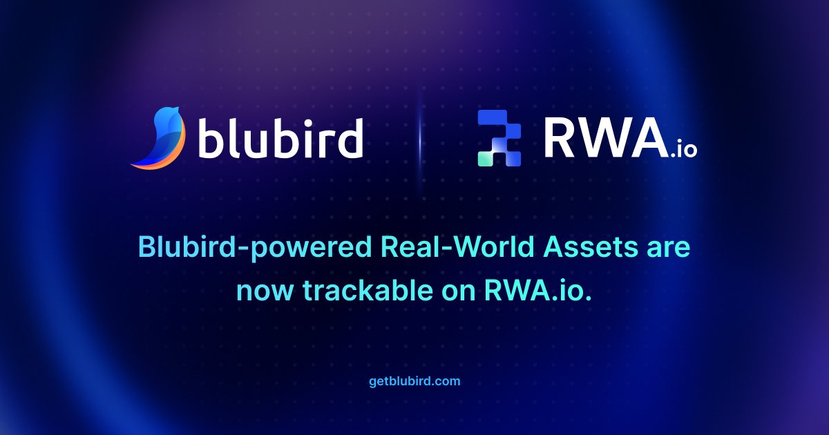 Blubird (@blubird_app) on Twitter photo 📢 Blubird-powered Real-World Assets are trackable on RWA.io, a huge leap for transparency in the tokenized asset space. Billions in assets minted via Blubird’s infrastructure alongside <a href="/RedbellyNetwork/">Redbelly Network</a> are now visible and traceable on-chain, in real time.
🌉 📢 Blubird-powered Real-World Assets are trackable on RWA.io, a huge leap for transparency in the tokenized asset space. Billions in assets minted via Blubird’s infrastructure alongside <a href="/RedbellyNetwork/">Redbelly Network</a> are now visible and traceable on-chain, in real time.
🌉