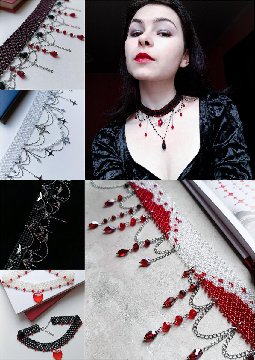 на правах реклами скажу, що роблю прикраси для фей, вампірок і не тільки 👉👈