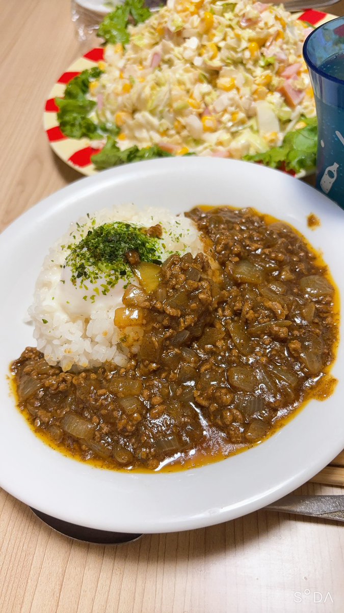 今日の夜ご飯！🍛