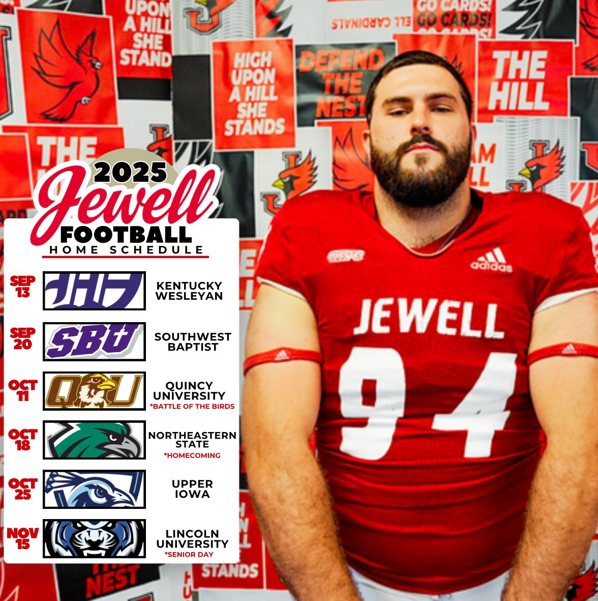 JustinEndicott_'s tweet photo. Home schedule for the Cards this season‼️
#BeThe #BeThere https://t.co/EzbQjd7YjX