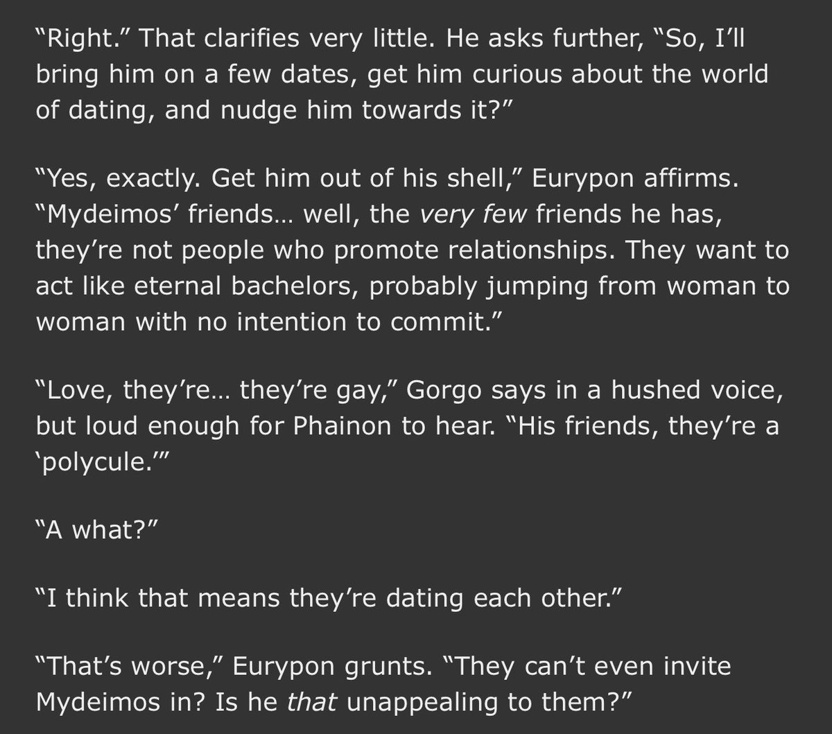 everytime eurypon is a decently good parent i can't help but laugh because he's always so clueless😭😭