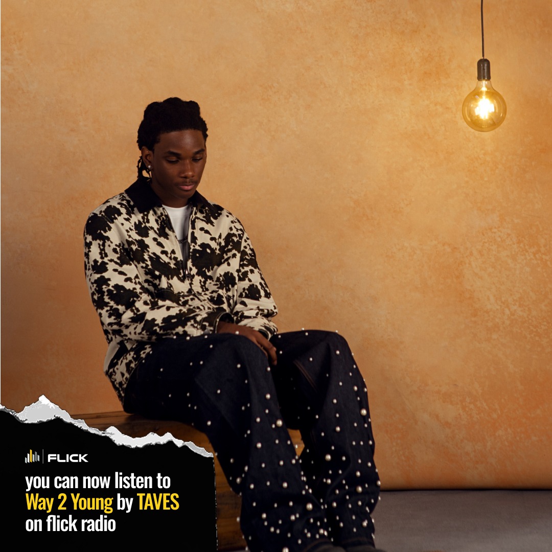flickradio's tweet image. It’s an official Way2Yung takeover! @tavesthegreat's new single is on repeat all week over here. You can catch us playing it exclusively on Flick.FM. What’s your favorite part of the song? #TavesTheGreat #newmusic2025 #Way2Yung