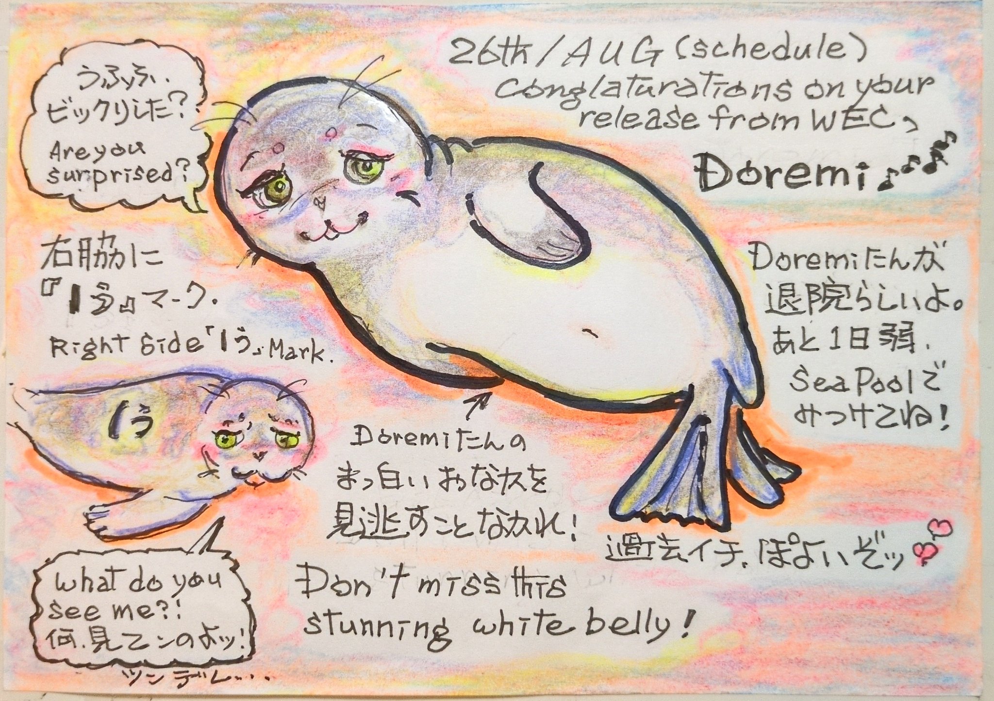 原画】『大陸間移動装置』（絵画 動物 チワワ 黒猫 植物 龍 苔 蛇） I