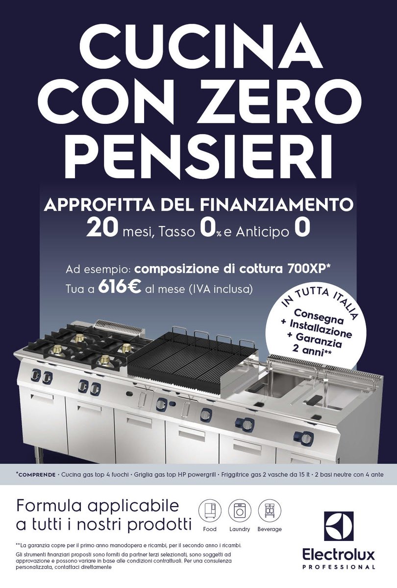 Electrolux Pro IT tweet media