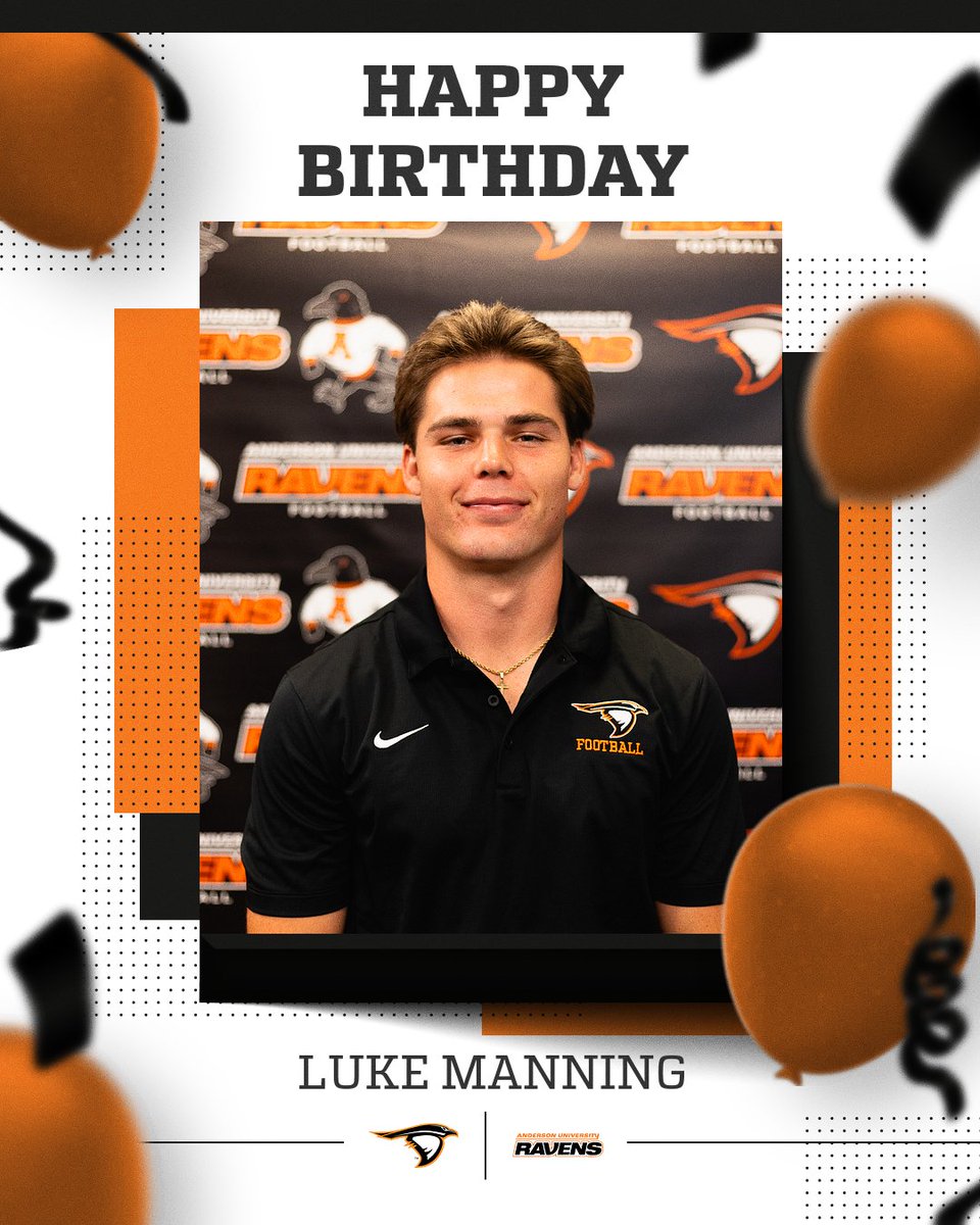 Join us in wishing Junior Quarterback, Luke Manning a Happy Birthday!🎉🥳 🎂