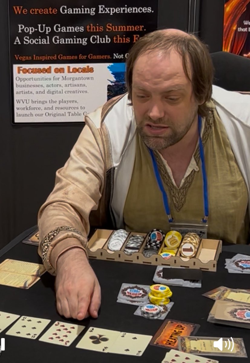 🎥 CASTING CALL 🎥
Learn to deal The New Game in #Morgantown‼️

I’m Dave &amp; I’m looking for four performers who love #gaming!

I’ll train you to be our Medieval Poker dealers and character actors. Appear in our videos! Paid gigs this Fall!

More info: changing.vegas/casting-call