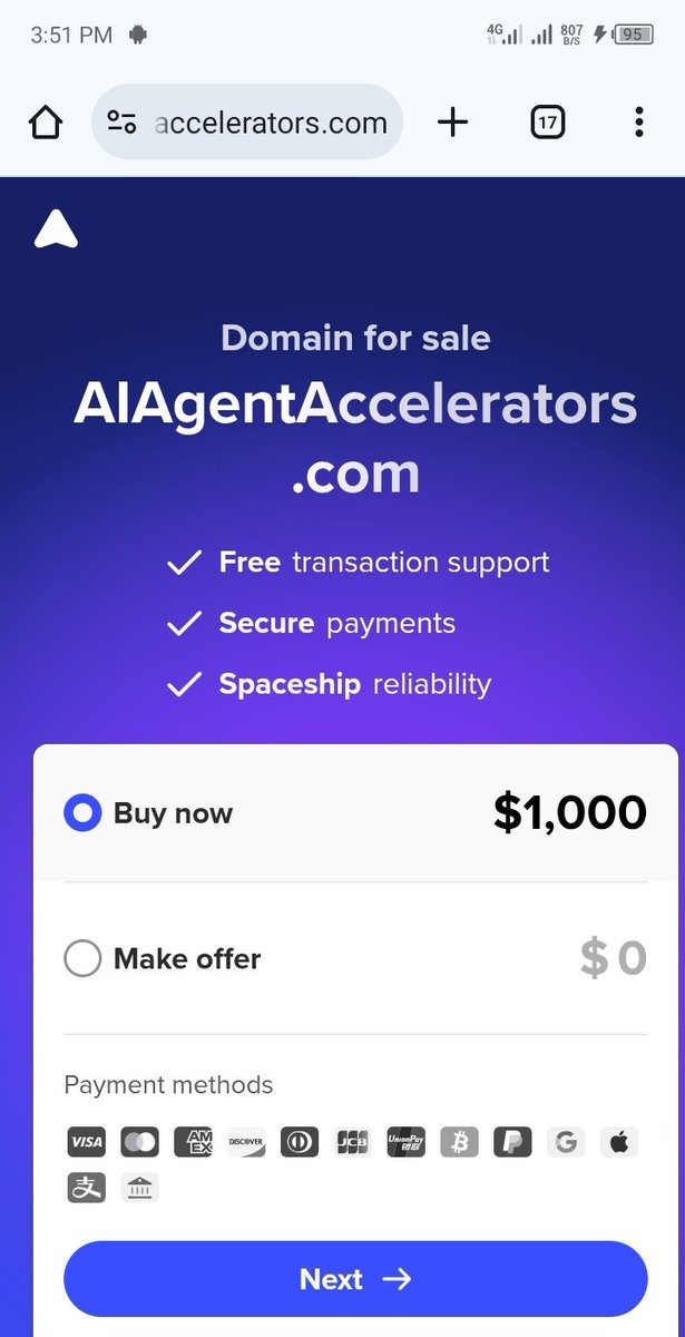 Been getting some views on AIAgentAccelerators.com  <a href="/spaceship/">Spaceship</a>.

 One of the reason I like their stats. You know when viewed and from where. Just found out TheAiagentAccelerator.com is fully developed. Advisable to increase the price? 🤔

#AIAgent #Accelerators
#Agentic