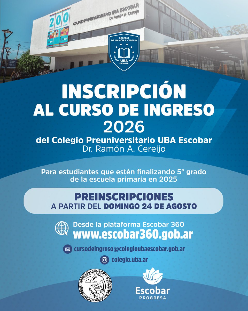 Colegio UBA Escobar tweet media
