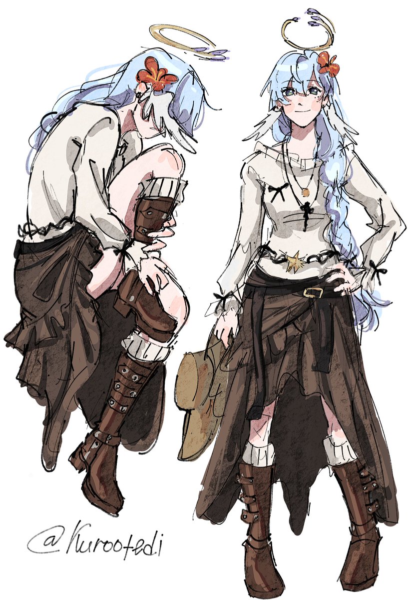 А ей очень даже идёт этот образ ✌️
#RobinHSR