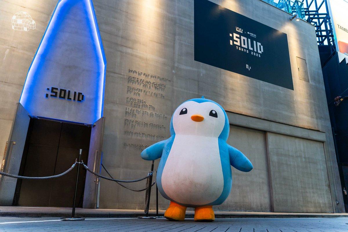 Wonnie🔺🏝 (@wonnie_mbm_) on Twitter photo Meet <a href="/pudgypenguins/">Pudgy Penguins</a> in Tokyo
Pudgypenguins are taking over Japan
Everywhere you look… it’s Pengu season Meet <a href="/pudgypenguins/">Pudgy Penguins</a> in Tokyo
Pudgypenguins are taking over Japan
Everywhere you look… it’s Pengu season