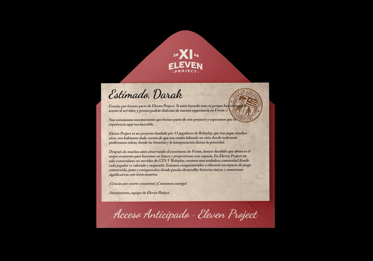 Darak_Graphics's tweet image. Ya he conseguido acceso anticipado a @elevenproject_ !!

Entra al Discord y consíguelo tú también → discord.gg/elevenproject.