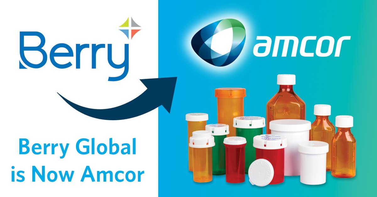 Berry Global is now Amcor.
They’re still delivering your trusted pharmacy packaging—now with even more innovation. Their recycle-ready vials, custom closures and child-resistant solutions meet USP and CPSC standards. okt.to/Sc4gJZ