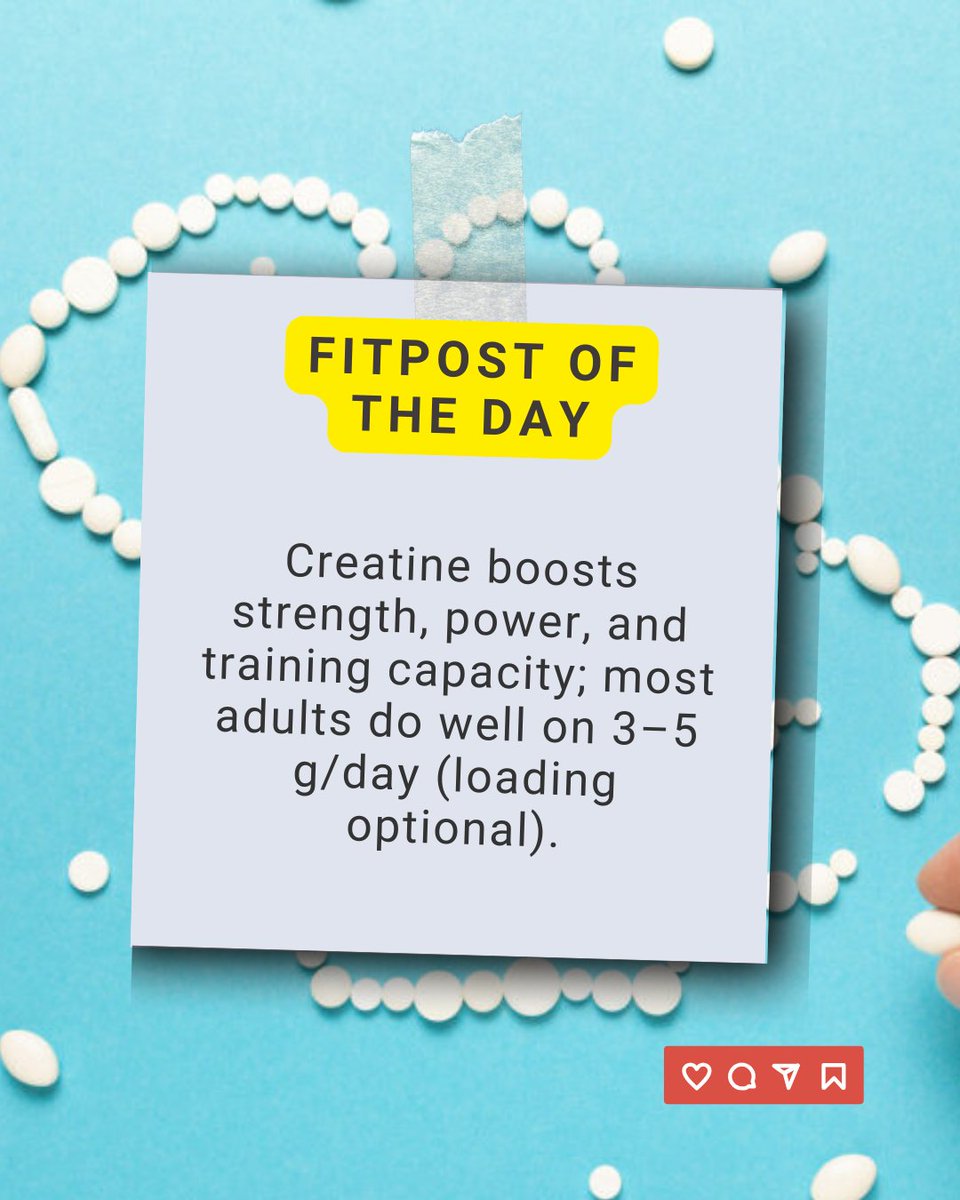 IDEA® Health & Fitness Association (@ideafit) on Twitter photo Curious about creatine? Get the what, who, and how—plus dosing and safety you can trust: hubs.ly/Q03DZlPy0
 #Creatine #StrengthTraining #SportsNutrition Curious about creatine? Get the what, who, and how—plus dosing and safety you can trust: hubs.ly/Q03DZlPy0
 #Creatine #StrengthTraining #SportsNutrition