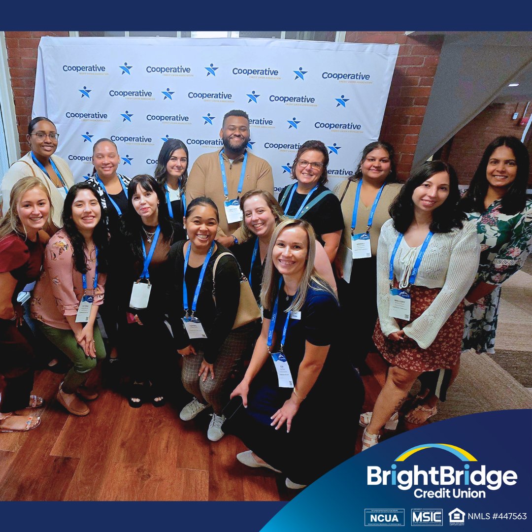 BrightBridge Credit Union (@brightbridge) on Twitter photo Earlier this month, team members participated in the Young Professionals Summit hosted by <a href="/CooperativeCUA/">Cooperative Credit Union Association</a>. The event provided opportunities to develop skills and build connections that help shape careers and prepare attendees for future leadership roles.
#Youngprofessionals Earlier this month, team members participated in the Young Professionals Summit hosted by <a href="/CooperativeCUA/">Cooperative Credit Union Association</a>. The event provided opportunities to develop skills and build connections that help shape careers and prepare attendees for future leadership roles.
#Youngprofessionals