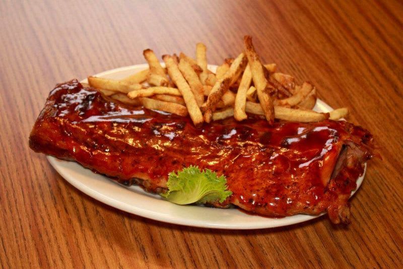GatewayGrill's tweet photo. Got a hankering for Pittsburgh's finest? Our Baby Back Ribs are slow-roasted, smothered in secret BBQ sauce, and grilled to sheer perfection! No wonder they're a crowd favorite at Gateway Grill! 🍖😋 #BestInTown #BBQRoyalty #GatewayGrill https://t.co/b87jr09kcA