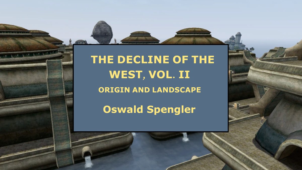 New episode! Starting a series on volume II of Spengler's The Decline of the West with <a href="/EzraRunnaround/">EzraRunnaround</a>. Stay tuned for more talk of towns, cities, animals, plants, blood, money, and much, much more.