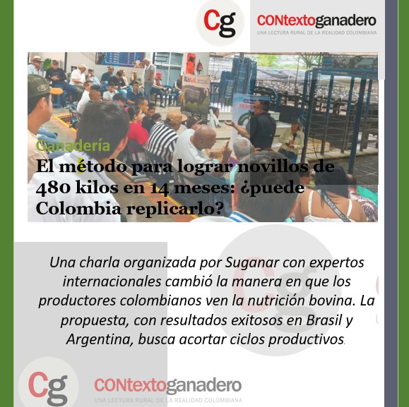 El evento no solo sirvió para presentar la teoría, sino que también abrió un espacio interactivo donde los asistentes plantearon dudas.
contextoganadero.com/ganaderia-sost…
#ContextoGanadero
<a href="/Fedegan/">FEDEGAN</a> 
<a href="/jflafaurie/">José Félix Lafaurie</a> 
<a href="/PL_TAME/">Tame Pasión Ganadera</a> 
<a href="/PL_PuertoBoyaca/">Puerto Boyacá Pasión Ganadera</a> 
<a href="/pl_macarena/">La Macarena Pasión Ganadera</a>